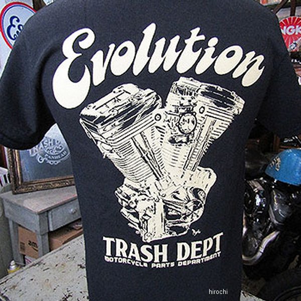 【メーカー在庫あり】 トラッシュデポ TRASHDEPT TRASH DEPT オリジナルTシャツ エヴォリューション XL 026888-NF JP店