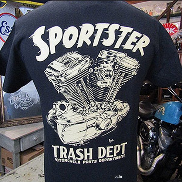 【メーカー在庫あり】 トラッシュデポ TRASHDEPT TRASH DEPT オリジナルTシャツ スポーツスター S 026893-NF JP店