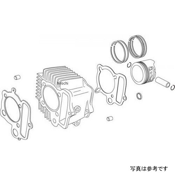 SP武川 シリンダーキット(106CC) 12Vモンキー 01-04-8010 JP店
