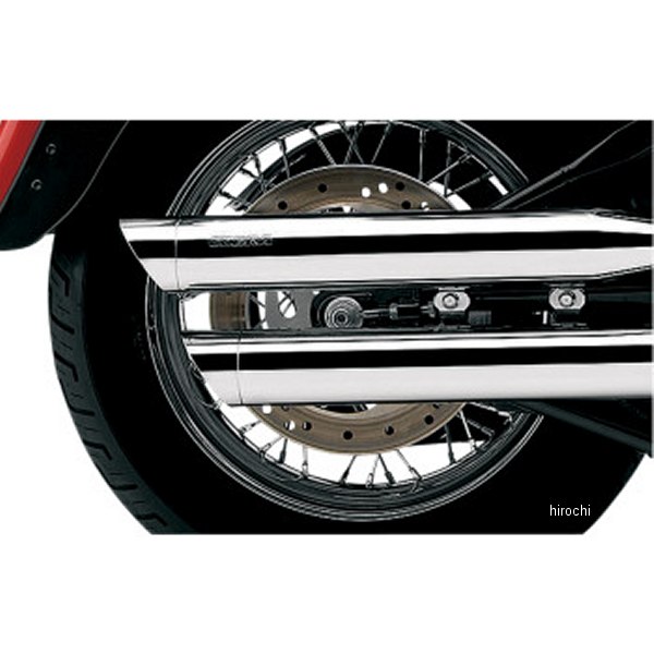 【USA在庫あり】 コブラ COBRA 3インチ スリップオンマフラー スラッシュカット 00年-06年 FLSTF 1801-0359 JP店