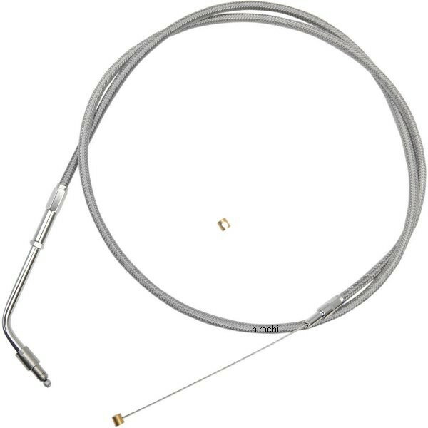 【USA在庫あり】 LAチョッパーズ LA Choppers スロットルケーブル ステンレス 96年以降 ソフテイル 12-14インチ用 0650-1403 JP店