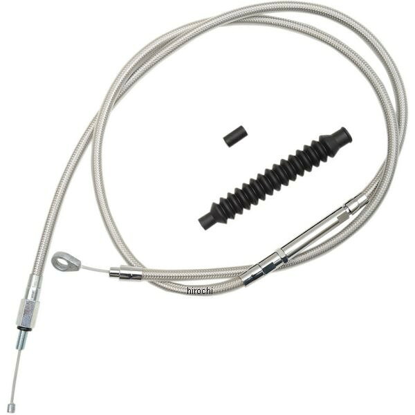 【USA在庫あり】 LAチョッパーズ LA Choppers クラッチケーブル ステンレス 07年-14年 ソフテイル 15-1..