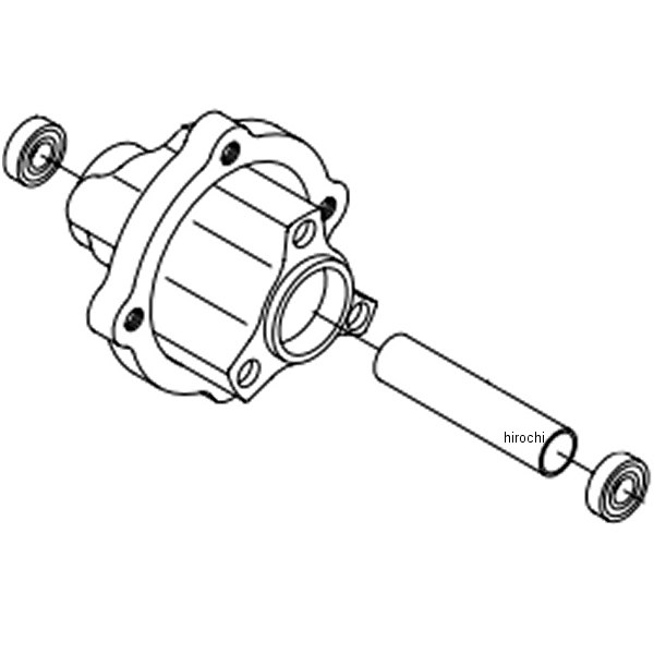 SP武川 リアディスクハブ COMP 00-00-2017 JP店