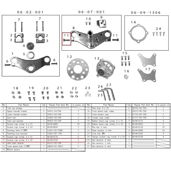 SP武川 φ30フォーク用ステアリングキット ダイカストハブ用 06-01-0710 JP店