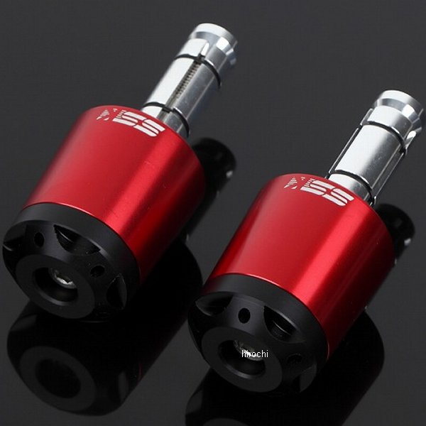 スピードラ SPEEDRA アルミハンドルバーエンド タイプA スズキ DUCATI 14mm-19mm 赤 ABEOP01RD JP店