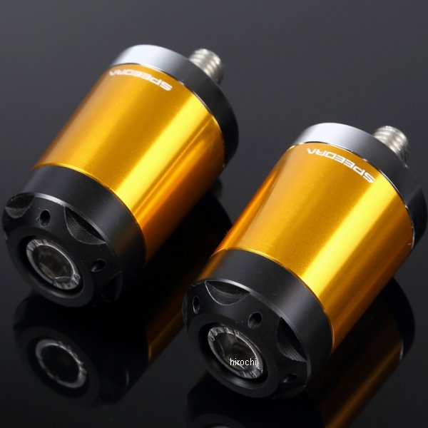 【メーカー在庫あり】 スピードラ SPEEDRA ヘビーウェイトハンドルバーエンド BMW M10 ゴールド ABEBL03GD JP店