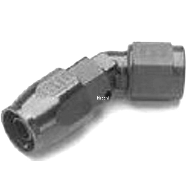 【メーカー在庫あり】 アールズ EARLS AT 8AN SSホースエンド 45°LPF 黒 EAT804508...