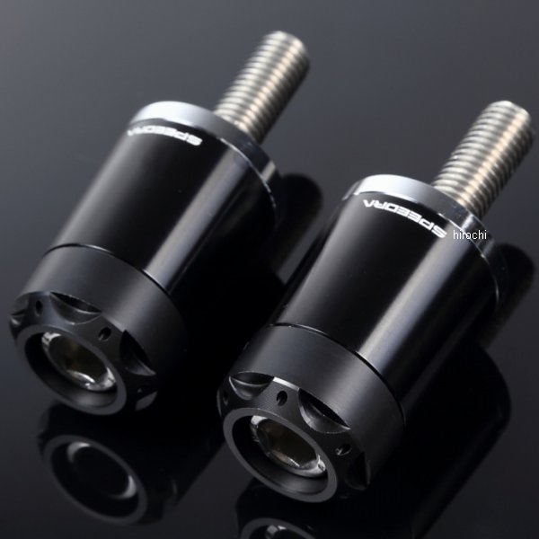 【メーカー在庫あり】 スピードラ SPEEDRA ヘビーウェイトハンドルバーエンド BMW M12 黒 ABEBL01BK JP店