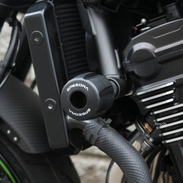 【メーカー在庫あり】 スピードラ SPEEDRA フレームスライダー タイプB Z900RS/CAFE 黒 AFSBKA01BK JP店