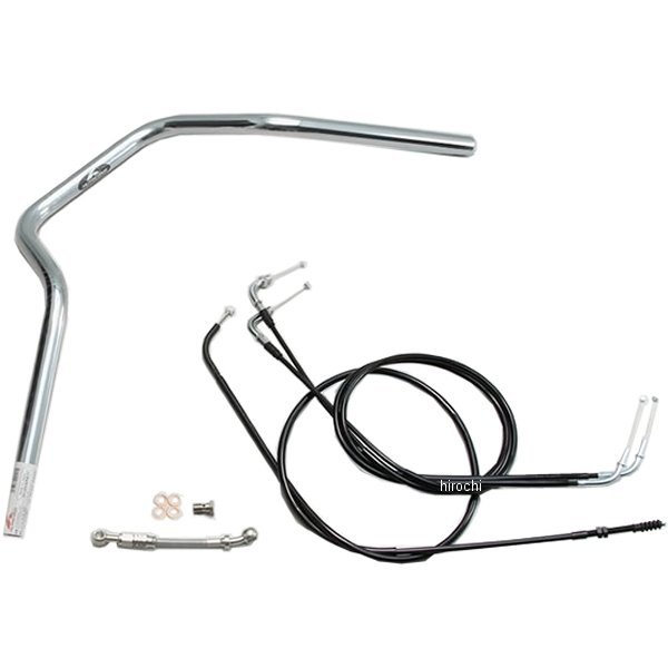 ハリケーン POLICE 4型 ハンドルセット 20年-21年 W800 EJ800B クロームメッキ H717-068C JP店