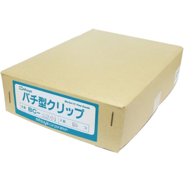・三味線のバチをヒントに作られた、バチ型クリップです。・工作の補助具として、ご使用頂けます。・サイズ：小・色：シルバー・挟口寸法(mm)：25・とじ枚数(枚)：約30・縦(mm)：37・横(mm)：25・幅(mm)：25・奥行(mm)：37・高さ(mm)：15・鋼鈑、スプリング・生産国 中国・JANコード 4902787004775・質量 6g・コード：195-1890 ・品目：BC510BC-510楽天 JP店　