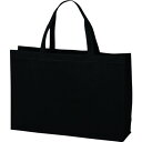 【メーカー在庫あり】 (株)エーワン エーワン ベーシックトート100 中横 黒 LC0100AB10 JP店(3)