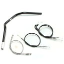 ハリケーン POLICE2ハンドルセット BK CB250R H032-070B JP店
