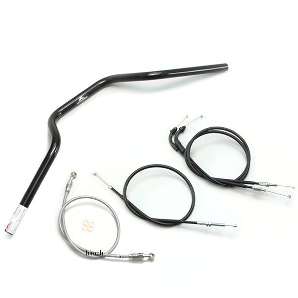 ハリケーン ヨーロピアン3型 ハンドルセット BK CB250R H032-072B JP店
