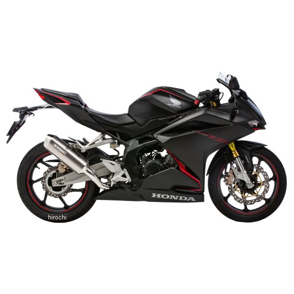 【メーカー在庫あり】 モリワキ スリップオンマフラー 17年、20年 CBR250RR ホワイトチタニウム 01810-6J1P8-10 JP店