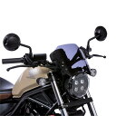 【メーカー在庫あり】 モリワキ メーターバイザーキット 20年以降 REBEL500、250 セミスモーク 06130-2A1S7-S0 JP店(2)