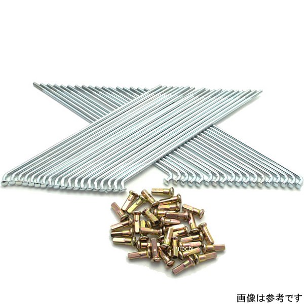 【メーカー在庫あり】 ダチ DACHI スポーク&ニップルセット リア スチール 86年-89年 XR250R DC410-5213 JP店