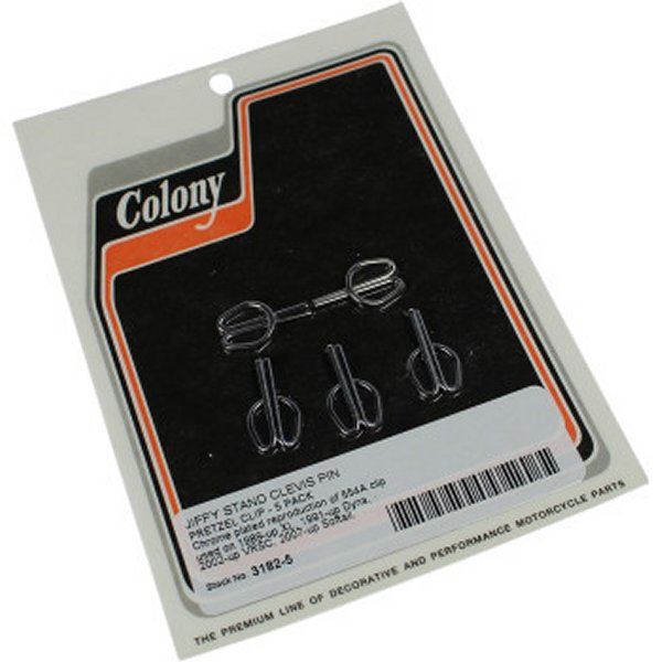 【USA在庫あり】 コロニー Colony Machine 補修 プレッツェルクリップ スタンド用 クロームメッキ 2401..