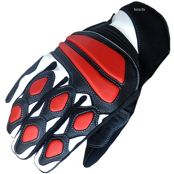 【メーカー在庫あり】 ティーズ T's TSG-33WA ウインターグローブ 白/赤 Lサイズ 022033302 JP店(2)