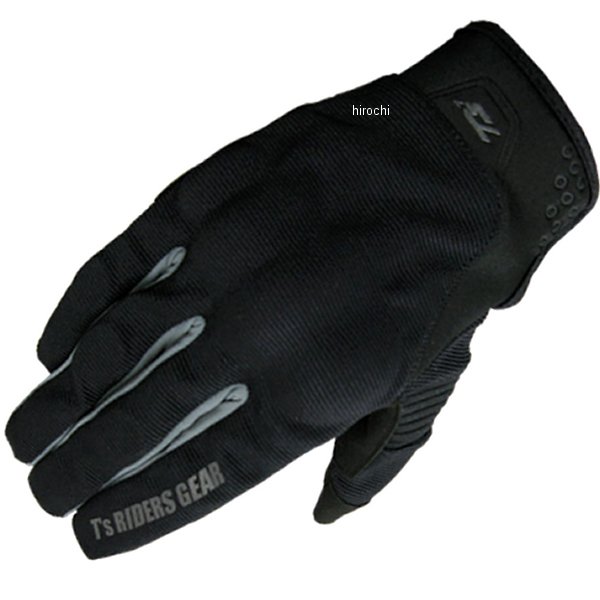 【メーカー在庫あり】 ティーズ T's TSG-43C プロテクションメッシュグローブ 黒/ダークグレー XLサイズ 022034323 JP店(2)