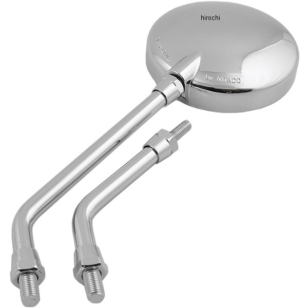 【メーカー在庫あり】 キタコ Z2 ミラー メッキ/10mm/正ネジタイプ 左右共通 1本売り 101-66-0600-91 JP店