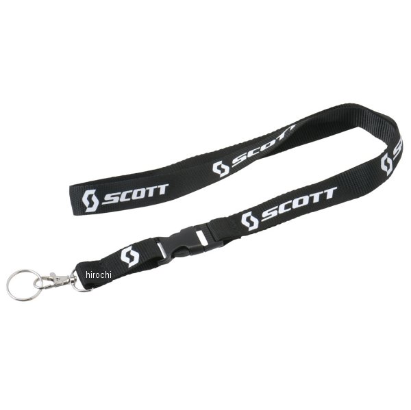 スコット SCOTT ネックストラップカラー:ブラックスコットオリジナルランヤード。208342-223-1楽天 JP店　