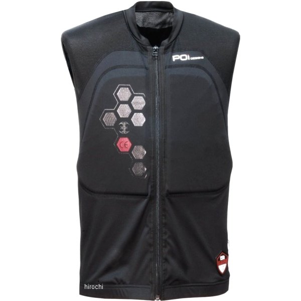 ピーオーアイデザイン POi DESIGNS インナーベストプロテクター 黒 Mサイズ BPJ-02P-BK/M JP店