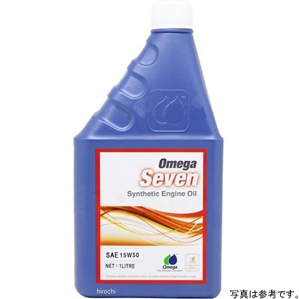 オメガ OMEGA エンジンオイル 4T セブン SEVEN SAE15W50 1L ZOM-SEV-15W50/1 JP店