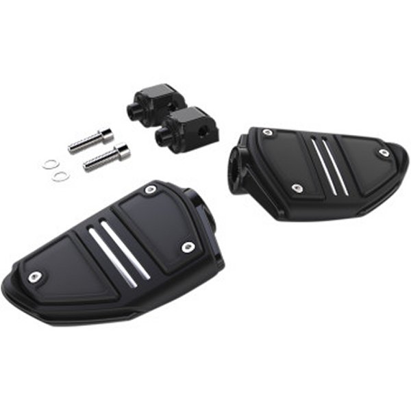 【USA在庫あり】 チロ CIRO フットペグ パッセンジャー側 ツインレール M-Eight 黒 1620-1866 JP店