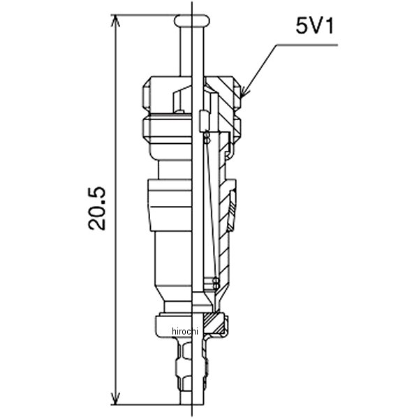 NO.9100 ��ʿ�ΥХ�� �Х�֥����� 20.5mm 5������ NO9100 JPŹ