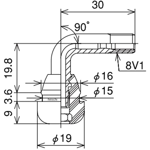 ��ʿ�ΥХ�� T/L�Х�� 15�ա�20mm ���ʥåץ���Х�� 100������ PVR70 JPŹ