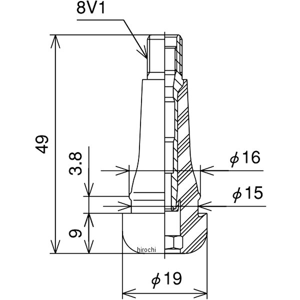��ʿ�ΥХ�� T/L�Х�� 19�ա�36mm ���ʥåץ���Х�� 1������ TR414 JPŹ