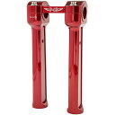 【メーカー在庫あり】 パワープラント Powerplant P16 ライザー 8in 1インチバー採用ハーレー 赤 P16PRTRSRRED08 JP店