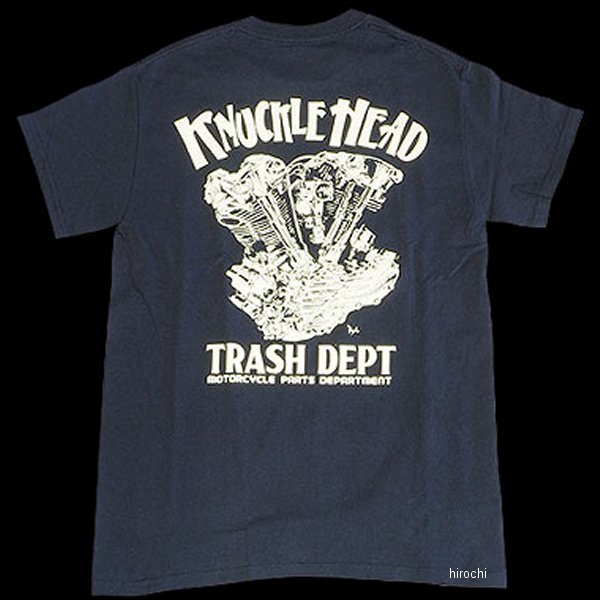Underwear, Inner Wear - 【メーカー在庫あり】 トラッシュデポ TRASHDEPT TRASH DEPT オリジナルTシャツ ナックルヘッド 黒 XXLサイズ 027817-NF JP店