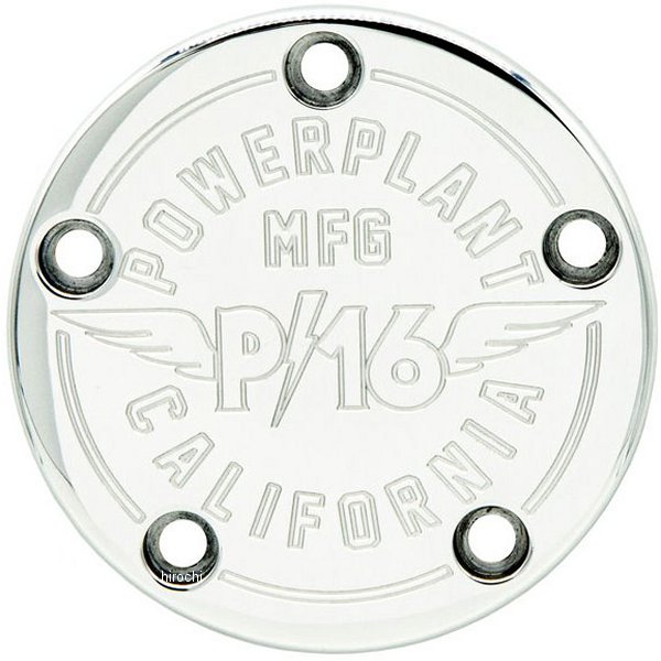 パワープラント Powerplant ポイントカバーハーレー ツインカム 純正カムカバー装着車両カラー:ポリッシュ素材:T6 アルミニウム内容物:ポイントカバー×1注意事項:※デザインは予告無く変更される可能性がございます。P16PRTCOVPOLTC楽天 JP店　