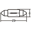 RB3022 スタンレー STANLEY ハイパーバルブ T8×29 12V5W 2個入り クリア R119 JP店