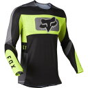 【メーカー在庫あり】 フォックス FOX ジャージ フレックスエアー マイアー 黒/黄 Mサイズ 28128-019-M JP店