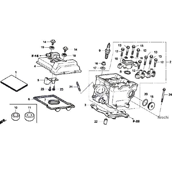 ホンダレーシング HRC R0452A-10 31910-NX7-003 JP店