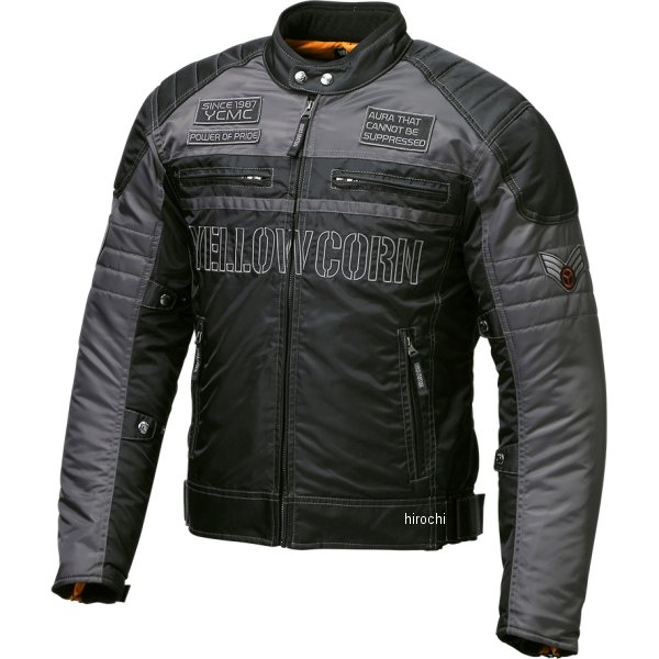 イエローコーン YeLLOW CORN 2021年秋冬モデル ウィンタージャケット 黒 Lサイズ YB-1308 JP店