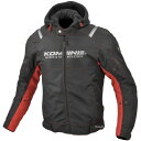 【メーカー在庫あり】 コミネ KOMINE 秋冬モデル プロテクトウインタージャケット 黒/赤 Lサイズ JK-5961 JP店