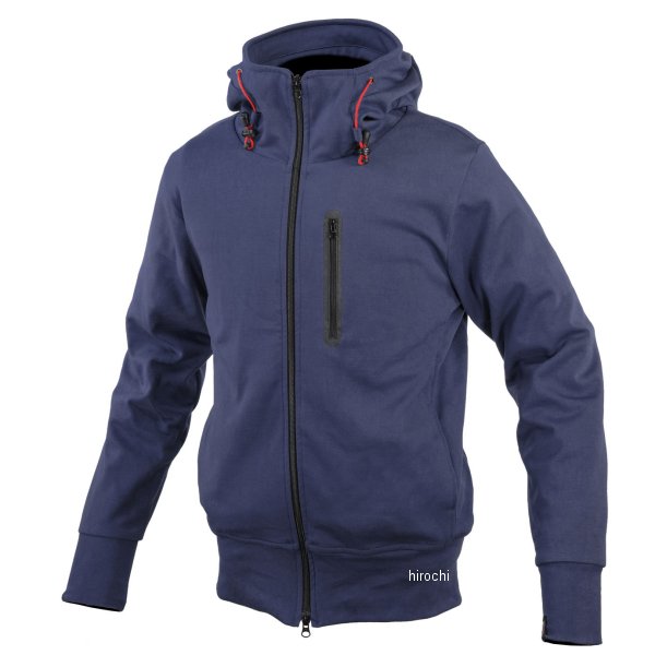 【メーカー在庫あり】 コミネ KOMINE 秋冬モデル プロテクトKVパーカー ネイビー 3XLサイズ JK-604 JP店