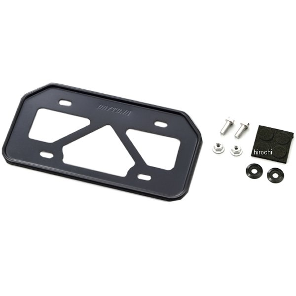  デイトナ ナンバープレートホルダーM 黒 17655 JP店