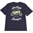 【メーカー在庫あり】 エースカフェロンドン ACE CAFE LONDON コットン Tシャツ Live to Ride ネイビー Sサイズ AC003CT-NV-S JP店