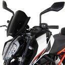 エムアールエー MRA スクリーン スポーツ 17年-22年 DUKE 390/200/125 黒 4025066164622 JP店(2)