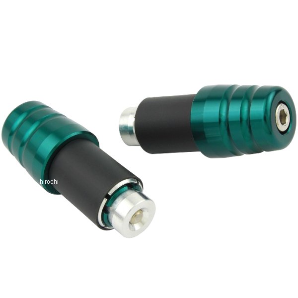 【メーカー在庫あり】 ポッシュ POSH スリムラインバーエンド 22.0mm 汎用 ダークグリーン 031082-08-1..