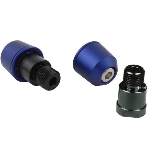 【メーカー在庫あり】 ポッシュ POSH ソリッドバーエンド M16 ヤマハ用 マットブルー 031089-31-10 JP店