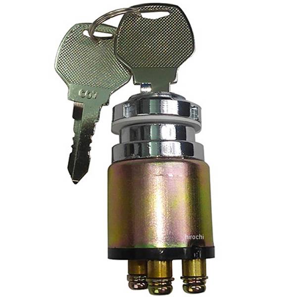 【メーカー在庫あり】 カスタムワン KUSTOM1 クロームイグニッションスイッチ 78年-93年 スポーツスタ..