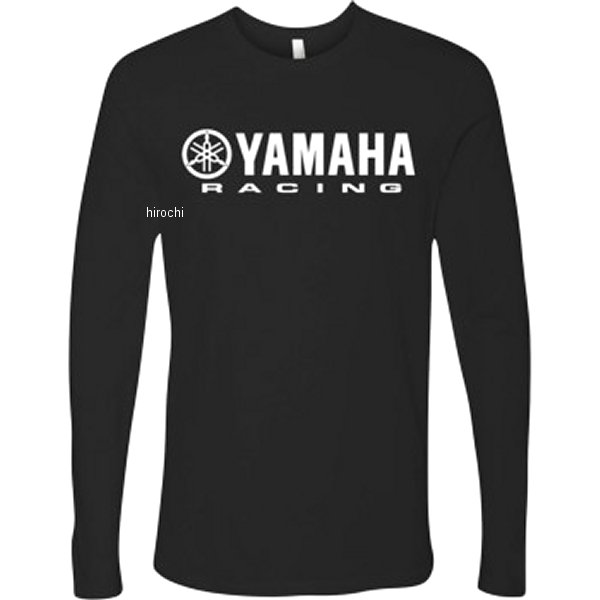 【USA在庫あり】 USヤマハ アパレル Tシャツ YAMAHA レージング ロングスリーブ 黒 2XLサイズ 3030-21386 JP店