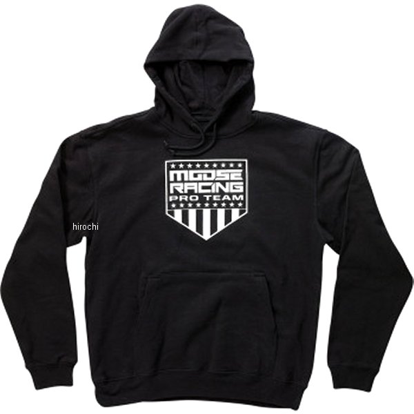 【USA在庫あり】 ムースレーシング Moose Racing パーカー Proチーム 黒 M 3050-5885 JP店
