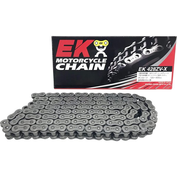EKチェーン 江沼チェーン 428ZVX シリーズ 94L セミプレスクリップジョイント スチール 4571291790032 JP店